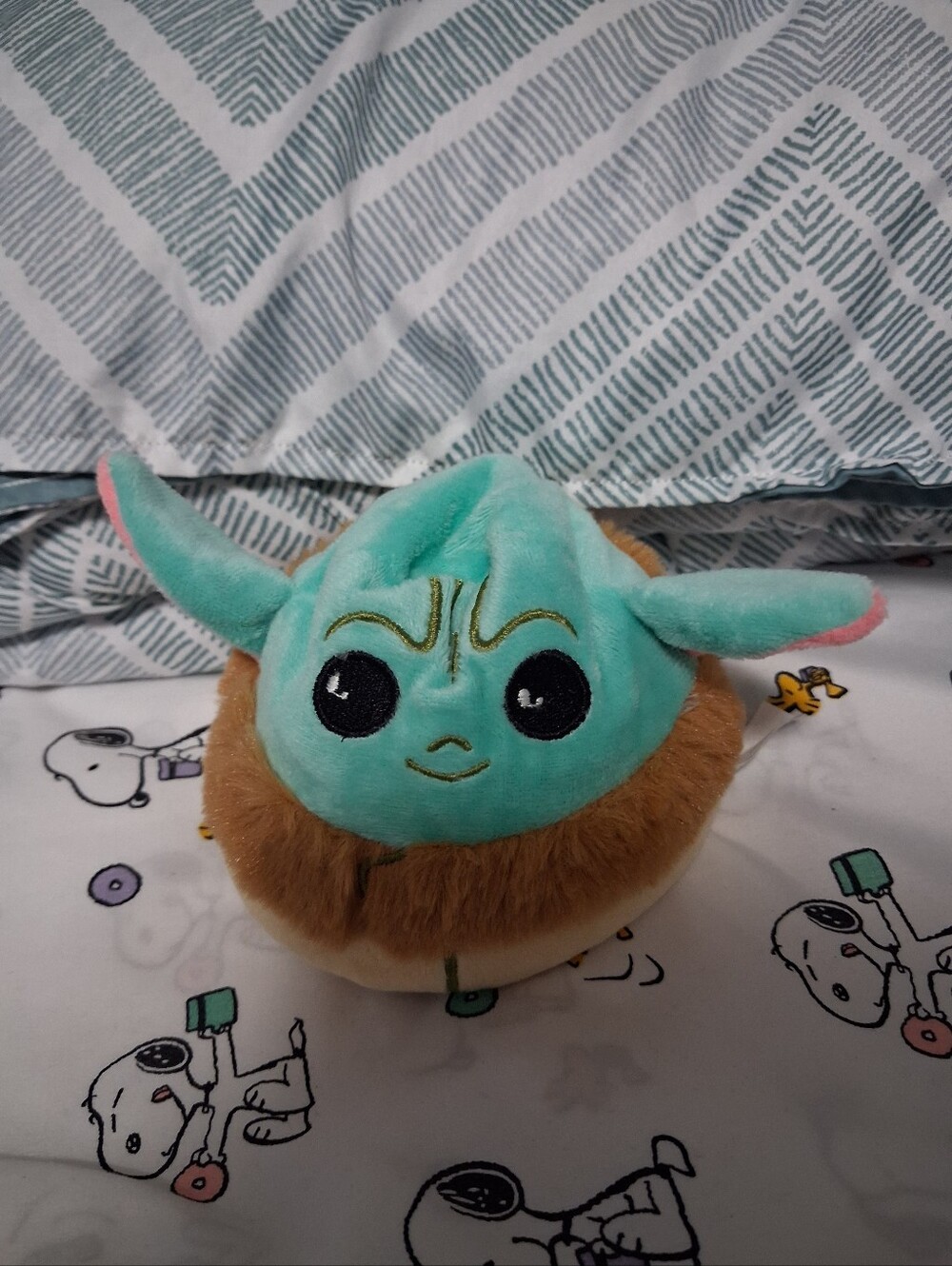 Baby Yoda Grogu Reversable Plush Stuffed Toy